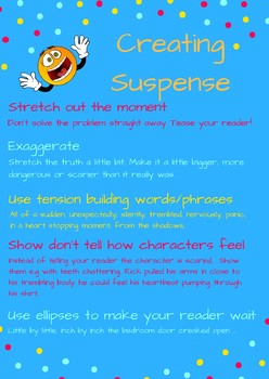 Preview of Creating Tension and Suspense in Writing