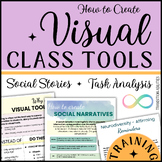 Creating Visuals, Social Stories & Task Analysis  | SPED E