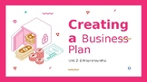 Creating a Business Plan : Part one