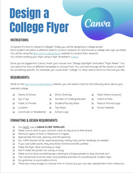 Preview of Creating a College Flyer