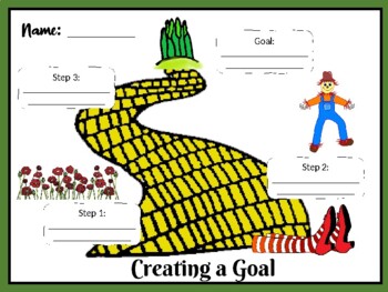Preview of Creating a Goal Worksheet