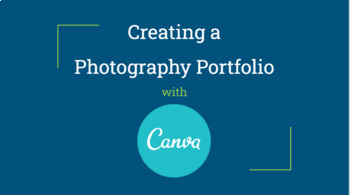 Preview of Creating a Photography Portfolio with Canva