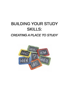 Preview of Creating a Place to Study