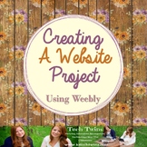 Creating a Website Project - Using Weebly