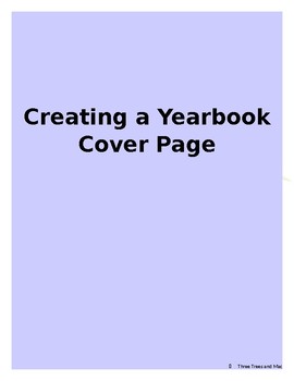 Preview of Creating a Yearbook Cover Page