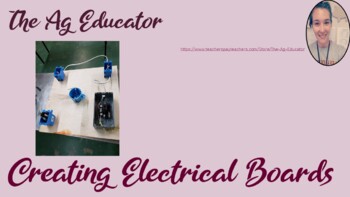Preview of Creating an Electrical Board, Using Electrical Tools, and Wiring Scenarios