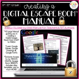 Escape Room Manual, Digital, Google Apps