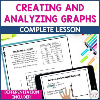 Preview of Graphing Bar and Line Graphs in Science Graphing Practice Graphing Worksheets