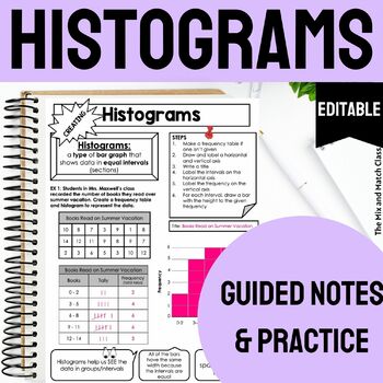Preview of Creating and Analyzing Histograms EDITABLE