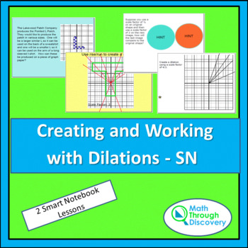 Preview of Geometry - Creating and Working with Dilations - SN