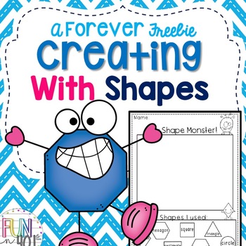 Preview of Creating with Shapes Freebie!