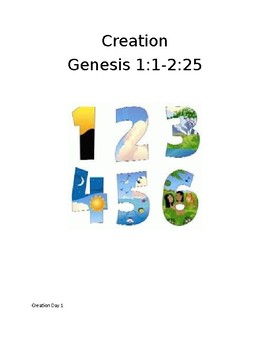 Preview of Creation Bible Lessons