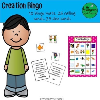 Preview of Creation Bingo