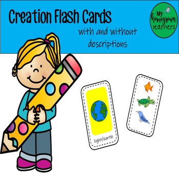 Preview of Creation Flash Cards