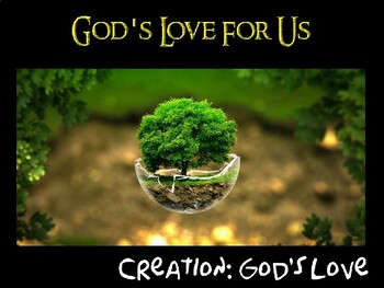 Preview of Creation Stories (7 Days of Creation: Genesis [Lesson: Powerpoint & Video]
