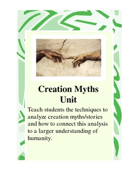 creative writing myth examples