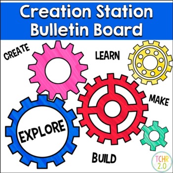 Preview of Creation Station Bulletin Board 