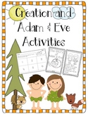 Creation and Adam & Eve Printables