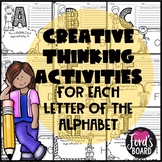 Creative Thinking Activities | Early Finishers Activities
