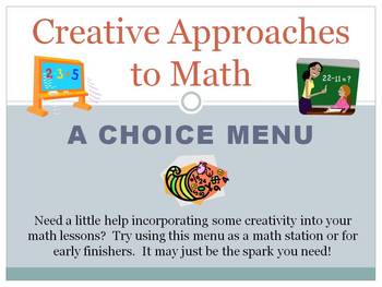 Preview of Creative Approaches to Math