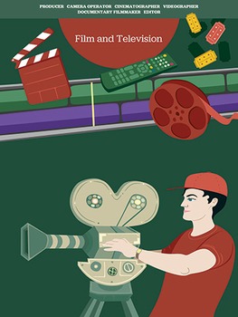 Preview of Creative Art Careers Classroom Poster - Film and Television