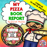 Creative Book Report Activities | Pizza Template with Asse