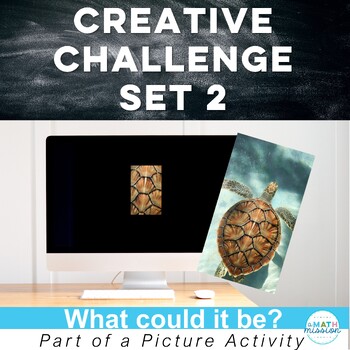 Preview of Creative Challenge & Activities Part of a Picture Set 2 Think Outside of Box