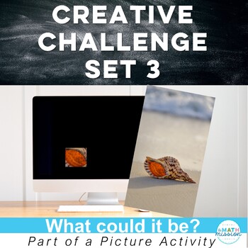 Preview of Creative Challenge & Activities Part of a Picture Set 3 Think Outside of Box