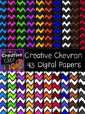 Creative Chevron Papers {Creative Clips Digital Clipart}