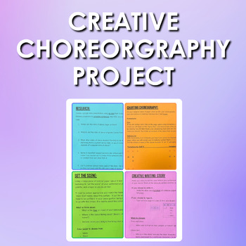 Preview of Creative Choreography Dance Project!