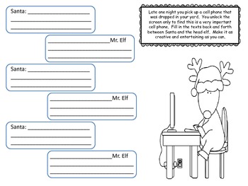 creative christmas writing activities for grades 1 5 by tara paige