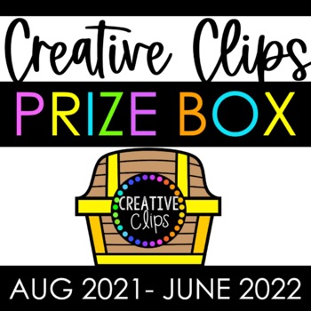 Preview of Creative Clips PRIZE BOX Subscription {Aug 2021-June 2022}