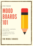 Creative Comprehension Activity | Mood Boards | Middle Sch