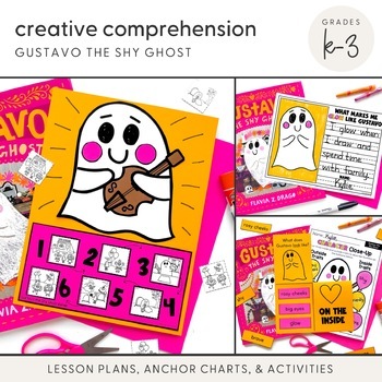 Preview of Creative Comprehension: Gustavo the Shy Ghost (Interactive Read Aloud)