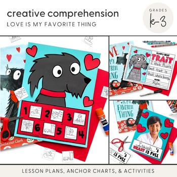 Preview of Creative Comprehension: Love Is My Favorite Thing (Interactive Read Aloud)