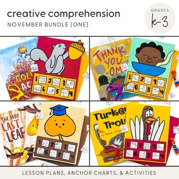 Preview of Creative Comprehension: November Bundle (One)