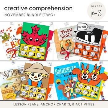 Preview of Creative Comprehension: November Bundle (Two)