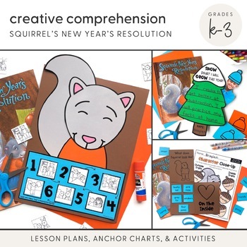 Preview of Creative Comprehension: Squirrel's New Year's Resolution (Read Aloud)