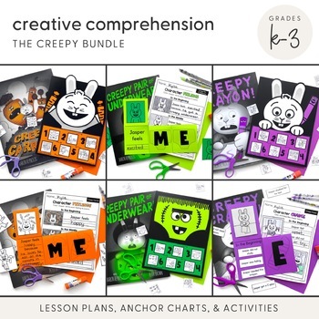Preview of Creative Comprehension: The Creepy Bundle