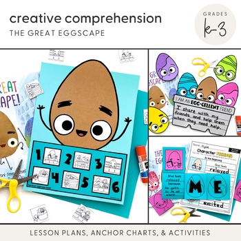 Preview of Creative Comprehension: The Great Eggscape (Spring Interactive Read Aloud)