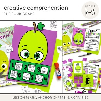 Preview of Creative Comprehension: The Sour Grape (Interactive Read Aloud)