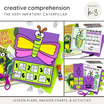 Preview of Creative Comprehension: The Very Impatient Caterpillar (Interactive Read Aloud)