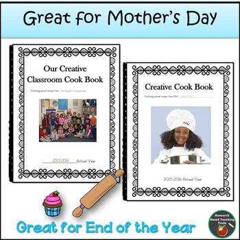 Preview of Cookbook Mother's Day and End of the Year