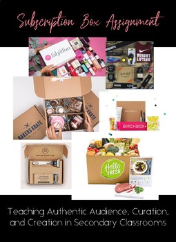 Preview of Creative Curation: Having Students Create Subscription Boxes (PDF)