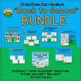 Creative Curriculum "Back to School" Bundle of resources