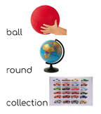 Creative Curriculum Ball Study - Vocabulary Words with Visuals
