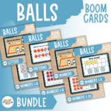 Creative Curriculum | Balls Study | BOOM Card Bundle | Math & Literacy Games