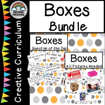 Preview of Creative Curriculum-Boxes Study Bundle