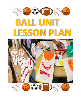 Preview of Creative Curriculum Balls Unit Lesson Plan