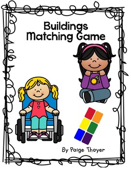 Preview of Creative Curriculum Buildings Matching Game